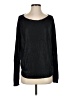 Lauren Vidal Metallic Black Pullover Sweater Size S - photo 1