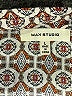 Max Studio 100% Polyester Paisley Tan 3/4 Sleeve Blouse Size L - photo 7