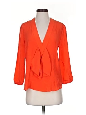 Cynthia Rowley 3/4 Sleeve Silk Top (view 1)