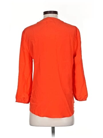 Cynthia Rowley 3/4 Sleeve Silk Top (view 2)