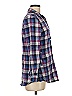 Millenium Plaid Blue Long Sleeve Button-Down Shirt Size M - photo 4