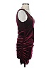 Crystal Sky Burgundy Cocktail Dress Size S - photo 4