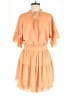 Unbranded 100% Polyester Orange Casual Dress Size M - photo 1