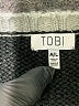 TOBI 100% Acrylic Color Block Gray Pullover Sweater Size M - photo 7