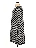 Apt. 9 Stripes Black Casual Dress Size XL - photo 5