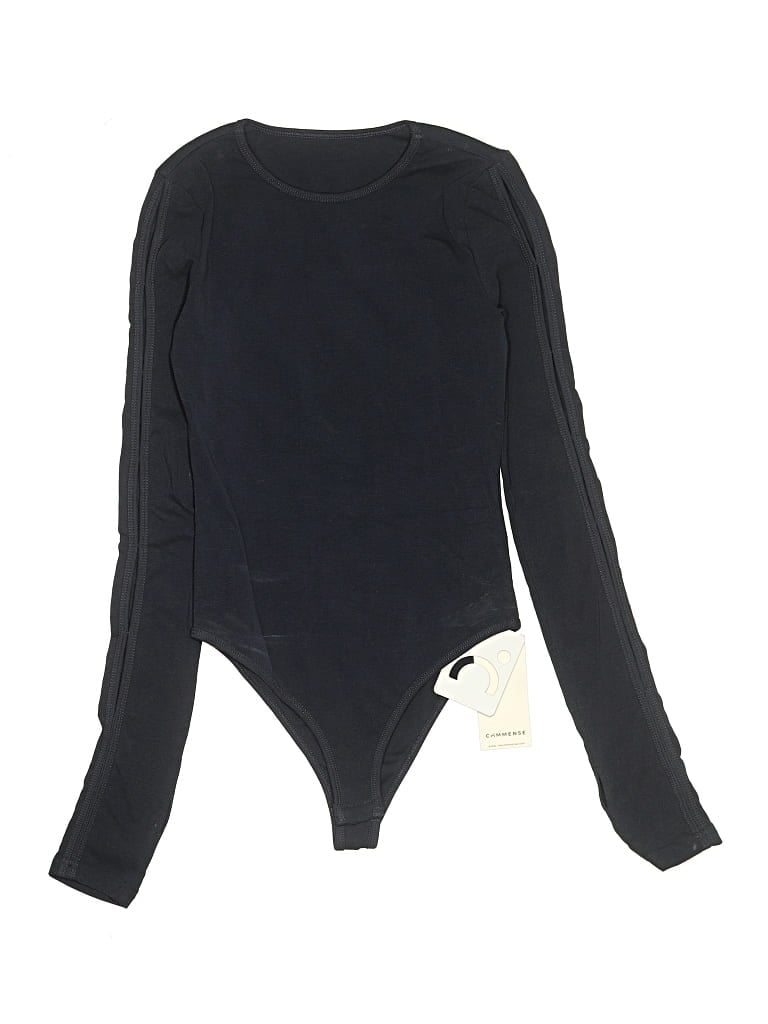 Pre-owned Commense Bodysuit In Black