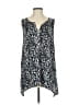 14th & Union 100% Polyester Black Sleeveless Blouse Size S - photo 1
