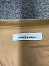 Samsoe Samsoe 100% Cotton Solid Tan Long Sleeve Button-Down Shirt Size M - photo 6