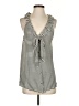 Left Coast by Dolan Black Sleeveless Blouse Size S - photo 1