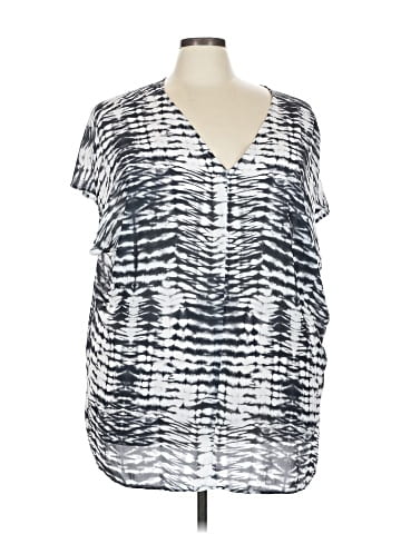 Karen Kane Short Sleeve Blouse (view 1)