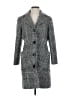 Etcetera Houndstooth Gray Wool Coat Size 4 - photo 1