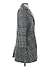 Etcetera Houndstooth Gray Wool Coat Size 4 - photo 4