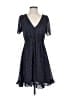 Madewell 100% Polyester Polka Dots Blue Casual Dress Size 00 - photo 1