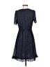 Madewell 100% Polyester Polka Dots Blue Casual Dress Size 00 - photo 2