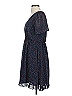 Madewell 100% Polyester Polka Dots Blue Casual Dress Size 00 - photo 5