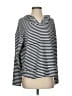 Lole Stripes Silver Pullover Sweater Size S - photo 1