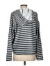Lole Stripes Silver Pullover Sweater Size S - photo 2
