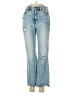 Daze Hearts Blue Jeans Size 24 waist - photo 1