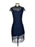 Cusp by Neiman Marcus 100% Polyester Blue Cocktail Dress Size S - photo 1