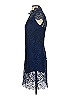 Cusp by Neiman Marcus 100% Polyester Blue Cocktail Dress Size S - photo 5