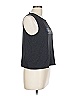 Nualime Gray Black Sleeveless T-Shirt Size L - photo 4