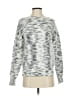 Caslon Print Gray Pullover Sweater Size XS - photo 1