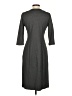 Talbots Solid Gray Casual Dress Size 4 - photo 2