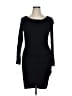 Halogen Solid Black Cocktail Dress Size XL - photo 1
