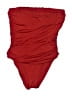 Jantzen Solid Red Swimsuit Bottoms Size 10 - photo 1