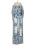 Spoon Jeans 100% Cotton Paisley Blue Jeans Size 9 - photo 1