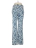 Spoon Jeans 100% Cotton Paisley Blue Jeans Size 9 - photo 2