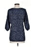 Alice Ritter Blue 3/4 Sleeve Blouse Size S - photo 2