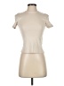 Zara Ivory Short Sleeve Turtleneck Size S - photo 1