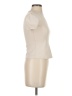 Zara Ivory Short Sleeve Turtleneck Size S - photo 4