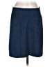 Joe Fresh Solid Blue Casual Skirt Size S - photo 2
