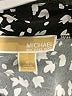 MICHAEL Michael Kors 100% Polyester Floral Black Short Sleeve Blouse Size M - photo 7