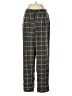 Divided by H&M 100% Polyester Plaid Gray Casual Pants Size 4 - photo 1