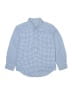 Kelly's Kids Checkered-gingham Blue Long Sleeve Button-Down Shirt Size 8 - 10 - photo 1