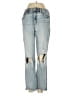 Daze Hearts Blue Jeans Size 26 waist - photo 1