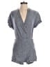 Heartloom Tweed Gray Teal Romper Size XS - photo 1