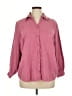 Lee 100% Polyester Pink 3/4 Sleeve Blouse Size 1X - photo 1