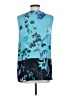Carlisle 100% Silk Teal Blouse Size 4 - photo 2