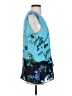 Carlisle 100% Silk Teal Blouse Size 4 - photo 4
