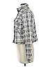West Of Melrose 100% Polyester Houndstooth Gray Ivory Jacket Size S - photo 5