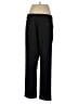 J Brand Solid Black Casual Pants Size 10 - photo 2