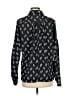Lloyd Williams 100% Polyester Print Black Long Sleeve Blouse Size 8 - photo 2
