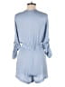 Vince Camuto 100% Polyester Solid Blue Romper Size XS - photo 2