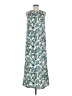 Ann Taylor LOFT 100% Polyester Paisley Teal Casual Dress Size 6 (petite) - photo 1