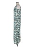 Ann Taylor LOFT 100% Polyester Paisley Teal Casual Dress Size 6 (petite) - photo 5