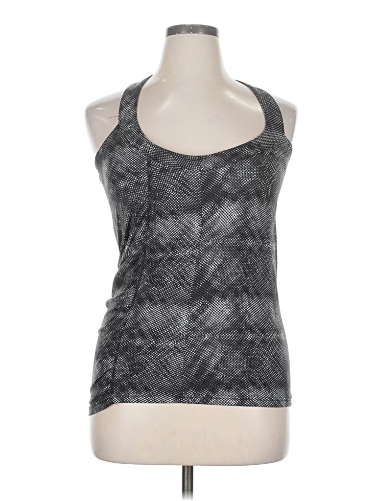 Pre-owned Soybu Sleeveless Top Gray Halter Neckline Tops